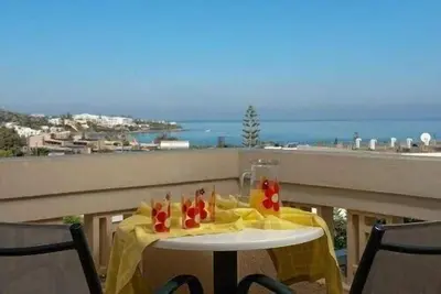 Image de Appartement de vacances Stalida pour 1 - 4 personnes avec 1 chambre Ă coucher - Logement de vacances