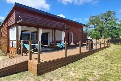 Image de Chalet meublé entre étangs et océan