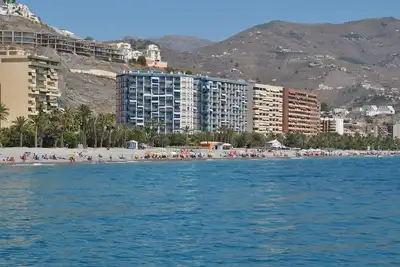 Image de Appartement avec piscine, vue mer et WiFi, à 10m de la plage de Punta Velilla