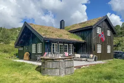 Image de Belle maison à åseral avec sauna