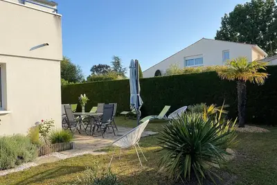 Image de Maison 6 pers, 10min à pied plage, jardin