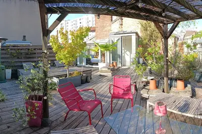 Image de Duplex avec terrasse à Belleville