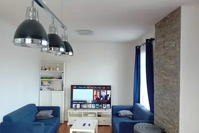 Image de Appartement 25 min Paris Stade de France 3 chambres avec Jardin et parking.