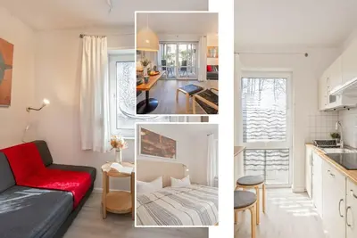 Image de Traumhafte Ferienwohnung 50 m von der Seebrücke in Koserow, mit Wlan und Balkon - Seeblick Anlage