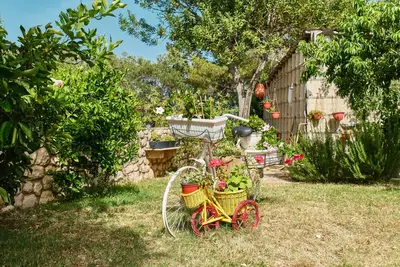 Appartement d'une chambre avec la terrasse Cunski, Losinj (A-7867-d)