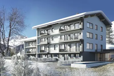 Apartment for up to 6 people & infinity pool