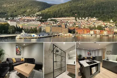 Image de Nordnes - Fantastisk Utsikt Over Bryggen! Renovert i 2021