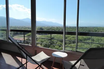 Image de Studio 4 pers avec terrasse, vue montagne, parking, animaux admis