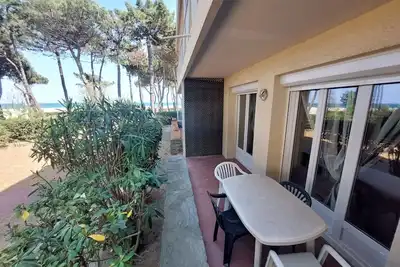 Image de Studio Rdc 4 pers, accès direct plage, terrasse vue mer