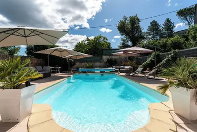 Image de Appartement \"Villa La Rose\" avec piscine privée, terrasse privée et Wi-Fi