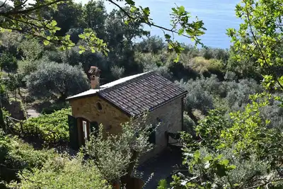 Image de Maison de Campagne Panoramique avec Vue sur Mer dans le Cilento