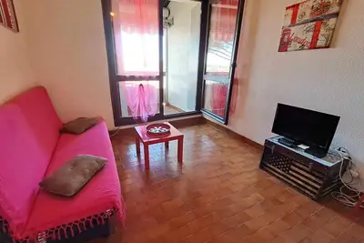 Image de Studio cabine mezzanine cosy avec terrasse, 6 couchages, parking privé - Marseillan