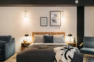 Image de Orso City Studio with king size bed and sofa