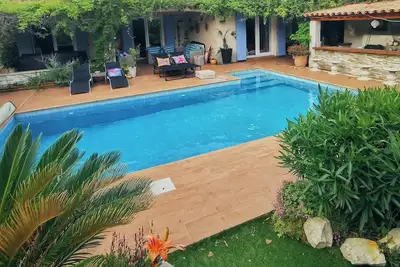 Image de Nouvelle: Villa plein sud 120 m2 - piscine- 8Per- 3 belles chambres