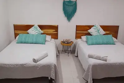 Image de Departamento de renta por día muy cómodo para la familia con todos los servicios