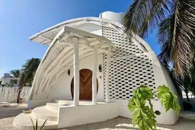 Image de Unique Beachfront Casa Kyma, Pool, Bbq, Private Beach, San Crisanto, Yucatan