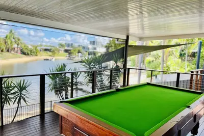 Pool Table Heated Pool Private Beach
