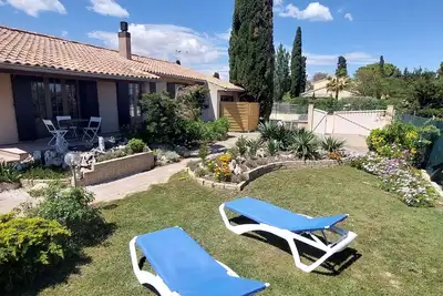 Image de La Maison de Georges, vue Etang de Thau  Climatisée et Jacuzzi (option)