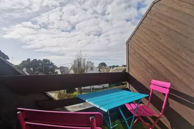 Image de Duplex cosy à Carnac - 250m des plages, balcon, parking privé, 5 pers