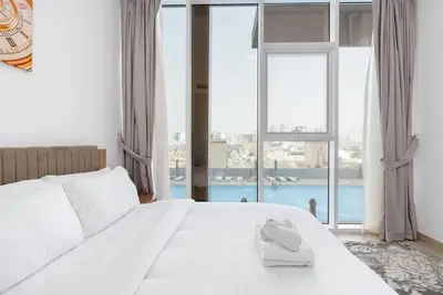 Image de Bel appartement 1br dans le cercle du village de Jumeirah