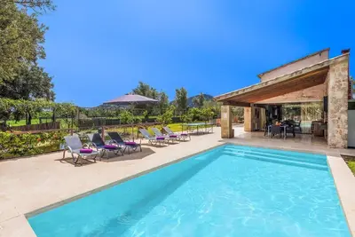 Image de H2903 Finca Creveta for 5 persons with pool in Pollenca