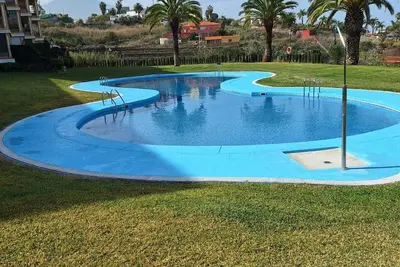Image de Accueillant avec vue sur la piscine et le Teide