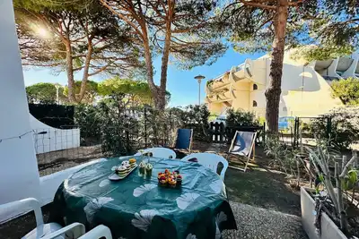 Image de Le Santa Maria- Appartement Une chambre avec Jardin et parking