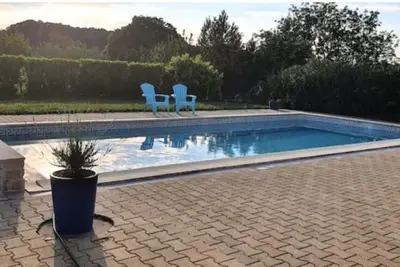 Image de Maison familiale avec grande piscine proche d'Uzes et des cascades du sautadet