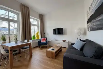 Image de Herzlich Willkommen in der Ferienwohnung 2 des Charmanten Ferienhauses Georg6 au