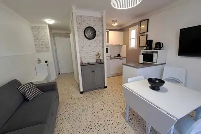 Image de Appartement Rdc 2 pièces proche plage avec terrasses et parking