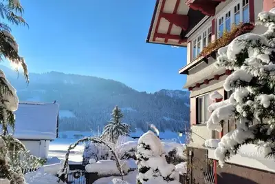 Image de Our 'Home No. 1' with mountain view, paneled living area & cozy kitchen