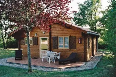 Image de Chalet 3 étoiles - Piscine  - eebbha