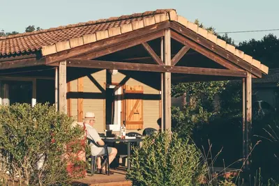 Image de Chalet 3 étoiles - Piscine  - eebbid