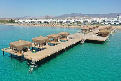Image de Cyprus Luxury, 400m private beach of the apartment complex, 200m from the pool