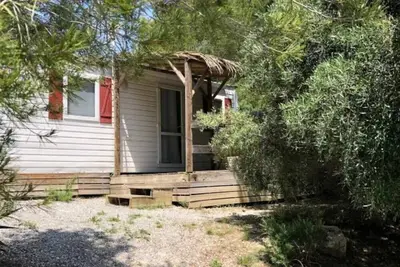 Image de ZEcamping 3 étoiles piscine chauffée animaux acceptés mobil-home clim