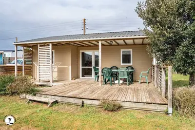 Image de ZEcamping 4* parc aquatique 2km plage dog friendly locatif 35m2 6 pers