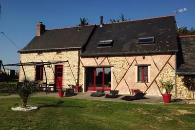 Image de Maison de vacances 'La Chlogaro' avec piscine privée, terrasse privée et jardin privé