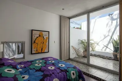 Image de Charming 3-bedroom architect's  house in amazing Oaxaca de Juárez with WiFi