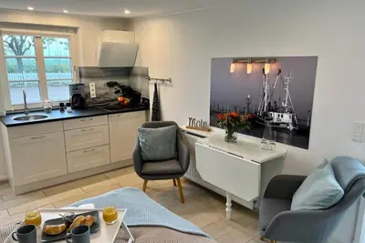 Ferienwohnung Klabautermann, 22qm, 1 Wohn-/schlafzimmer, Max. 2 Personen