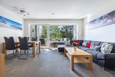 Image de Appartement 'Ferienwohnung Hurlebusch Hahnenklee' avec balcon