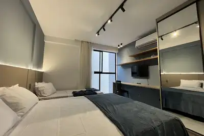 Image de Ellas Studio Blue Uni Tamari Super Novo a 5 Minutos da Praia