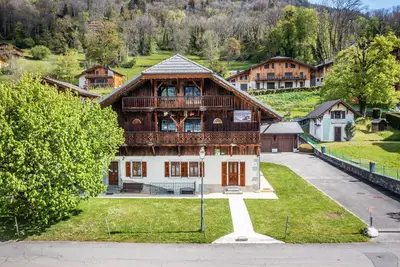 Image de La Ferme de Sous-Lachat - Le Criou, avec vue sur les montagnes, terrasse privée et Wi-Fi