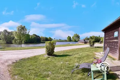 Image de Cœur verdoyant, pêche privée : Chalet 5-7 pers. avec terrasse et équipements enfants, proche commerces