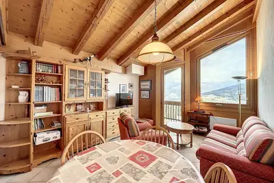 Image de Appartement 3 pièces proche pistes à Combloux avec parking