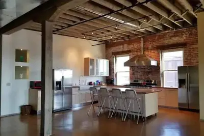 4, 500 sq. ft. Loft Space w/ a private roof top patio w/ a fantastic view.