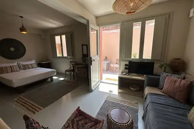 Image de Picturesque Santorini Villa | 1 Bedroom Studio | Beautifully Decorated Secluded Terrace & Lovely Views | Finikia