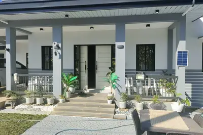 New white and gray Big house located in a nice quiet community.