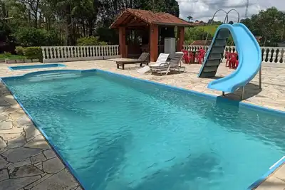 Image de Linda Casa de Campo Para Momentos de Lazer e Descontração