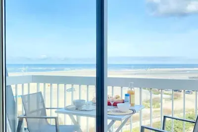 Studio cosy-balcon vue mer-Wifi