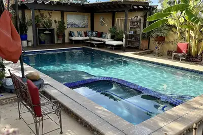 Image de Garden guesthouse with pool, 1 bedroom, WiFi and Ac in beautiful San Diego